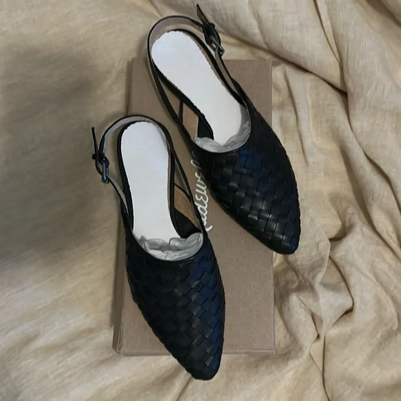BNIB Madewell Remi Woven Slingback Flats - Picture 5 of 8